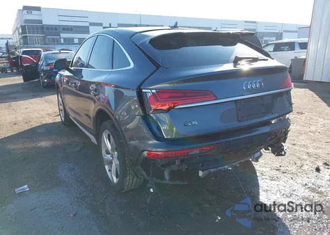 2023 Audi Q5 Sportback Premium Plus 45 Tfsi S Line Quattro S Tronic from USA, damaged, VIN WA15AAFY3P2134628